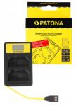 Patona dupla Smart Dual LCD Usb töltő Nikon EN-EL15 készülékhez (1911)