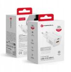 Forcell Hálózati töltő Forcell F-Energy Mini GaN III Usb C Usb A telefonhoz (VT-35A)