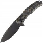 CIVIVI Összecsukható kés Edc Civivi Praxis Golden Shred Flipper Stonewashed 9Cr18MoV (751-034)