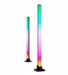 Trio RL Zenés Rgb Led Asztali Lámpa Távirányítóval Fekete 55cm 2db Rl (R55392102)