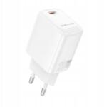 BOROFONE Fehér Hálózati Töltő Borofone BN26 Fuente Type C Power Delivery 20W (6941991120237)