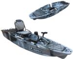 inSPORTline Összecsukható pedálos kajak inSPORTline Rhoner Urban Camo, fogantyú, horgászbottartó, lehajtható ülés, egyszerű kormányvezérlés, tárolórekeszek, 38 kg (29080)