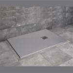 Radaway Kios F 120x80 cm szögletes öntöttmárvány zuhanytálca, szürke KF1280-52 (KF1280-52)
