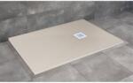 Radaway Kios F 120x70 cm szögletes öntöttmárvány zuhanytálca, bézs KF1270-55 (KF1270-55) - benedekszerelveny