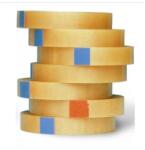 Compatible Bandă adezivă pentru ambalaje TESA 25 mm x 66 m bandă transparentă premium cu suport din PVC