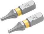 STANLEY Tartozékok - T10 bitkészlet ScrewLock rendszerrel, hossza 25 mm, 2 db STA62700-XJ (STA62700-XJ)