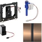 Geberit Öblítő rendszerek - Vizelettartály öblítés elektronikus vezérléssel, hálózati tápegység, 50-es típusú fedőlap, piros-arany színű 116.026. QB. 1 (116.026.QB.1)