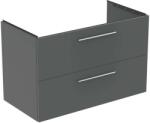 Ideal Standard i. Life B - Mosdószekrény 100x63x51 cm, 2 fiókkal, szürke matt kvarc T5276NG (T5276NG)