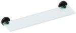 Jika Mio Style - Polc, hossza 40 cm, matt üveg/matt fekete H3852F17160001 (H3852F17160001)