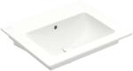 Villeroy & Boch Venticello - Mosdókagyló 600x500 mm, túlfolyóval, keverőnyílás nélkül, CeramicPlus, alpesi fehér 412462R1 (412462R1)