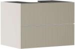 Hansgrohe Xevolos E - Mosdószekrény 78x56x55 cm, 2 fiókos, matt bézs/bronz 54188390 (54188390)