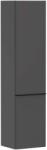 Hansgrohe Xelu Q - Magas szekrény 40x165x35 cm, 2 ajtós, zsanérok bal oldalon, matt szürke/matt fekete 54136670 (54136670)