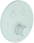 PAFFONI Compact Box - Termosztatikus keverő 2 készülékhez, süllyesztett, matt fehér színű CPT018BO (CPT018BO)