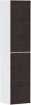 Hansgrohe Xevolos E - Magas szekrény 40x176x36 cm, 2 ajtós, jobb oldali zsanérok, matt fehér/sötét tölgy 54221730 (54221730)