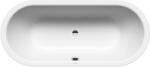 Kaldewei Ambiente - Kád Classic Duo Oval 116, 1700x700 mm, teljes szélességben csúszásgátló, Perl-Effekt, fehér 292634013001 (292634013001)