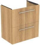 Ideal Standard i. Life S - Szekrény a mosdókagyló alatt, 600x375x630 mm, 2 fiókos, tölgyfa T5293NX (T5293NX)
