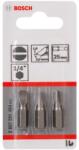 Bosch Tartozékok - Bitkészlet S1.0x5.5, hossza 25 mm, 3 db 2607001464 (2607001464)