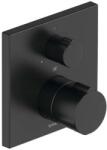 Duravit C. 1 - Zuhany termosztatikus keverő, rejtett beépítéshez, matt fekete színben C14200015046 (C14200015046)