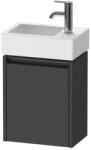 Duravit Ketho. 2 - Mosdószekrény 440x364x238 mm, 1 ajtó, jobb oldali zsanérokkal, grafit matt K25071R49490000 (K25071R49490000)