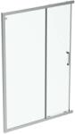 Ideal Standard Connect 2 - Zuhanyzó tolóajtó, kétrészes, 1400 mm, ezüst fényes/tiszta üveg K9265EO (K9265EO)