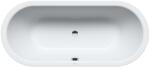 Kaldewei Ambiente - Ovális fürdőkád Classic Duo Oval 111, 1800x800 mm, teljes felületű csúszásgátló, Perl-Effekt, fehér 291234013001 (291234013001)