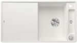 BLANCO Axia III 5 - Silgranit mosogató, 905x500 mm, lefolyószabályzóval és tartozékokkal, InFino, fehér 523228 (523228)