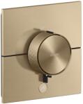 Hansgrohe ShowerSelect ID - Termosztatikus, rejtett zuhanycsaptelep, HighFlow, csiszolt bronz 36777140 (36777140)
