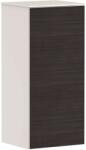 Hansgrohe Xevolos E - Oldalsó szekrény 41x89x36 cm, 1 ajtós, jobb oldali zsanérok, matt bézs/sötét tölgy 54216730 (54216730)