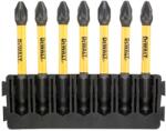 DEWALT Tartozékok - 7 részes PZ2 meghosszabbított bitkészlet DT70821 (DT70821)