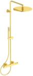 Ideal Standard CeraTherm - Zuhanyszett termosztáttal, 30 cm átmérőjű, csiszolt arany színben A7589A2 (A7589A2)