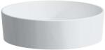 Laufen Kartell - Mosdókagyló, 420 mm átmérőjű, SaphirKeramik, LCC-vel, fehér színű H8123314001121 (H8123314001121)