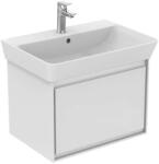 Ideal Standard Connect Air - Mosdószekrény Cube 600 mm, 530x409x400 mm, fényes fehér/fehér matt E0846B2 (E0846B2)