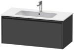 Duravit Ketho. 2 - Mosdószekrény 440x1010x480 mm, 1 fiókos, grafit matt K25064049490000 (K25064049490000)