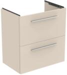 Ideal Standard i. Life S - Szekrény a mosdókagyló alatt, 600x375x630 mm, 2 fiók, matt homok színű T5293NF (T5293NF)