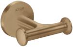 Hansgrohe Universal Circular - Dupla akasztó, csiszolt bronz 42812140 (42812140)