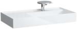 Laufen Kartell - Mosdókagyló 900x460 mm, 1 csapfurattal, SaphirKeramik, LCC-vel, fehér színű H8103394001111 (H8103394001111)