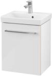 Villeroy & Boch Avento - Mosdószekrény, 430x514x352 mm, 1 ajtó, Crystal White A88701B4 (A88701B4)