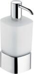 KEUCO Elegance - Szappanadagoló tartóval, 220 ml, matt üveg/króm 11654019001 (11654019001)