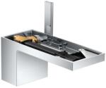 Hansgrohe MyEdition - Mosdókagyló-keverő Push-Open kiöntővel, króm / tányér nélkül 47012000 (47012000)
