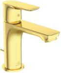 Ideal Standard Connect Air - Karcsú mosdókagyló keverő csapteleppel, BlueStart, Brushed Gold A7008A2 (A7008A2)