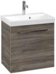 Villeroy & Boch Avento - Mosdószekrény, 530x514x352 mm, 1 ajtó, Kő tölgyfa A88800RK (A88800RK)