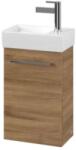 Villeroy & Boch Avento - Mosdószekrény, 340x514x202 mm, 1 ajtó, tölgyfa Kansas A87601RH (A87601RH)