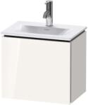 Duravit L-Cube - Mosdószekrény 400x440x311 mm, balra, 1 ajtó, fényes fehér LC6133L2222 (LC6133L2222)
