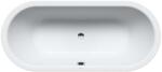Kaldewei Ambiente - Classic Duo ovális 113, 1700x750 mm, csúszásgátló, Perl-Effekt, fehér 291430003001 (291430003001)