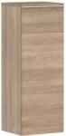 Hansgrohe Xelu Q - Oldalszekrény 40x107x35 cm, 1 ajtós, bal oldali ajtópánt, natúr tölgy/matt fehér 54129700 (54129700)