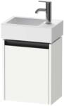 Duravit Ketho. 2 - Mosdószekrény 440x364x238 mm, 1 ajtó, jobb oldali zsanérokkal, matt fehér színű K25071R18180000 (K25071R18180000)