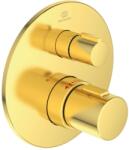Ideal Standard CeraTherm - Termosztatikus rejtett zuhanykeverő, Brushed Gold A5813A2 (A5813A2)