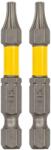 STANLEY Tartozékok - T15 bitkészlet ScrewLock rendszerrel, hossza 50 mm, 2 db STA62905-XJ (STA62905-XJ)