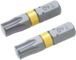 STANLEY Tartozékok - T40 bitkészlet ScrewLock rendszerrel, hossza 25 mm, 2 db STA62725-XJ (STA62725-XJ)
