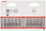 Bosch Tartozékok - PZ1 bitkészlet, hossza 25 mm, 10 db 2607001555 (2607001555)